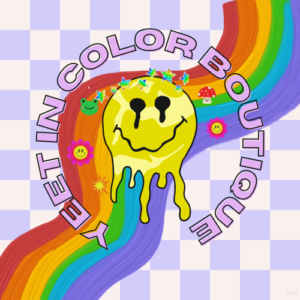 Yeet in color boutique logo